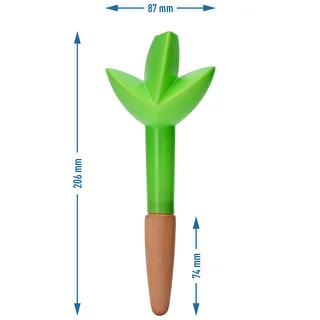 Plantevander – grønt blad med keramisk fod, 120 ml – photo 5