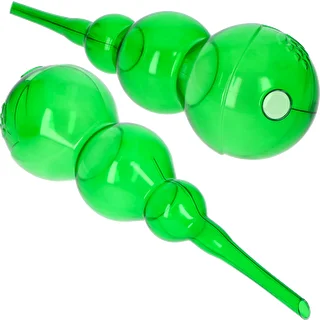 Tredobbelt vandingskugle (trekammer), gennemsigtig grøn, 600 ml – photo 2