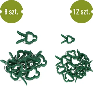Klemmer til at fastgøre planter 20 stk. (8x store/12x små) – photo 2