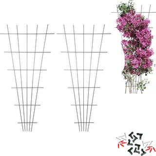 Planteunderstøttelse - gitter (150cm x 75cm) 2 stykker