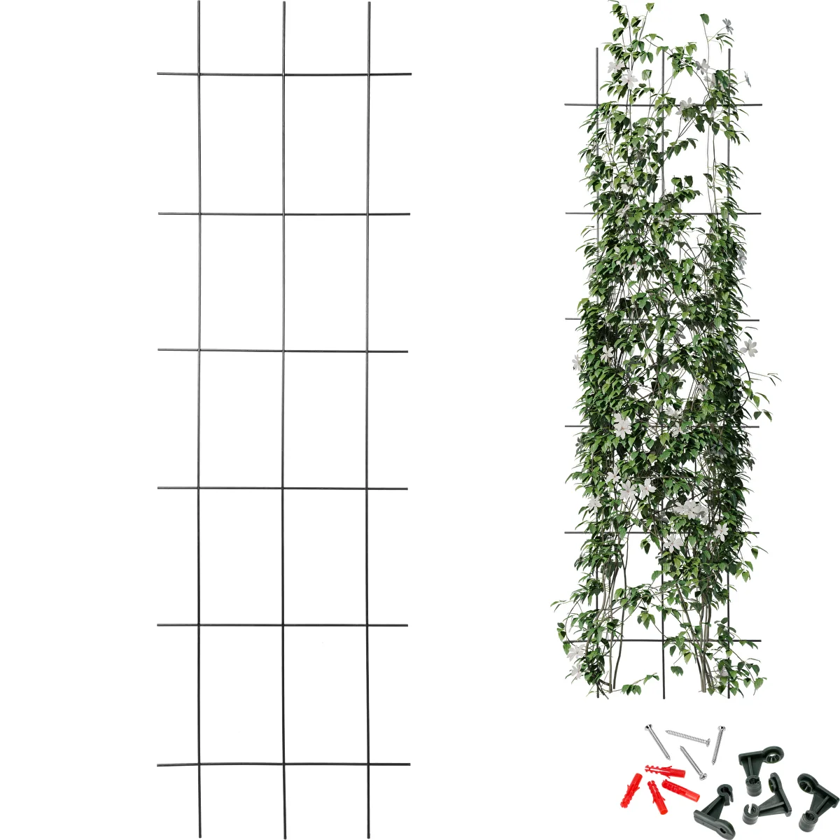 Planteunderstøttelse - havegitter 150 x 45cm
