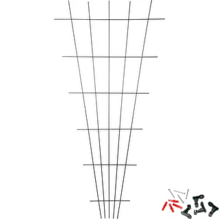 Planteunderstøttelse - gitter (150cm x 75cm) 2 stykker – photo 2
