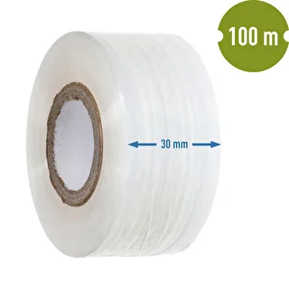 Havebånd til podning, gennemsigtigt, 100 m x 3 cm – photo 3