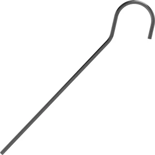 Bøjede teltpløkker - 10 stk. – photo 3