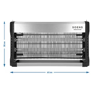 UVA insektdræberlampe 40 W, sølv – photo 4