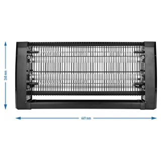 UVA insektdræberlampe 20 W, sort – photo 4