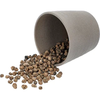 Leca til potteplanter, havebrug og skove i glas 10–20 mm, 4L – photo 9