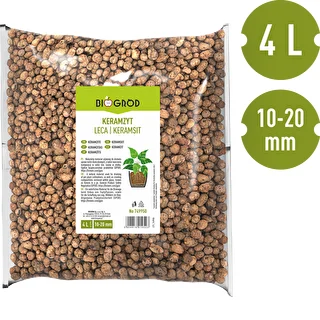 Leca til potteplanter, havebrug og skove i glas 10–20 mm, 4L – photo 5