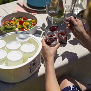 Sæt med yoghurtmaskine og glas til børn – photo 20