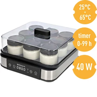 Yoghurtmaskine med termostat, 9 glas, 1,6 L – photo 8