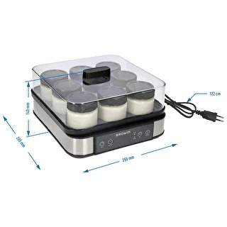 Yoghurtmaskine med termostat, 9 glas, 1,6 L – photo 11