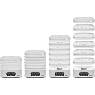 Svampetørrer, frugter, grøntsager og urter med temp regulering, 240W, hvid – photo 11