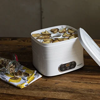 Svampetørrer, frugter, grøntsager og urter med temp regulering, 240W, hvid – photo 16