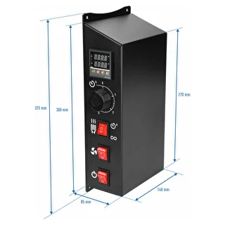 Modulsæt med digital termostat - dragON 2,7 kW, til have røgeovne – photo 10