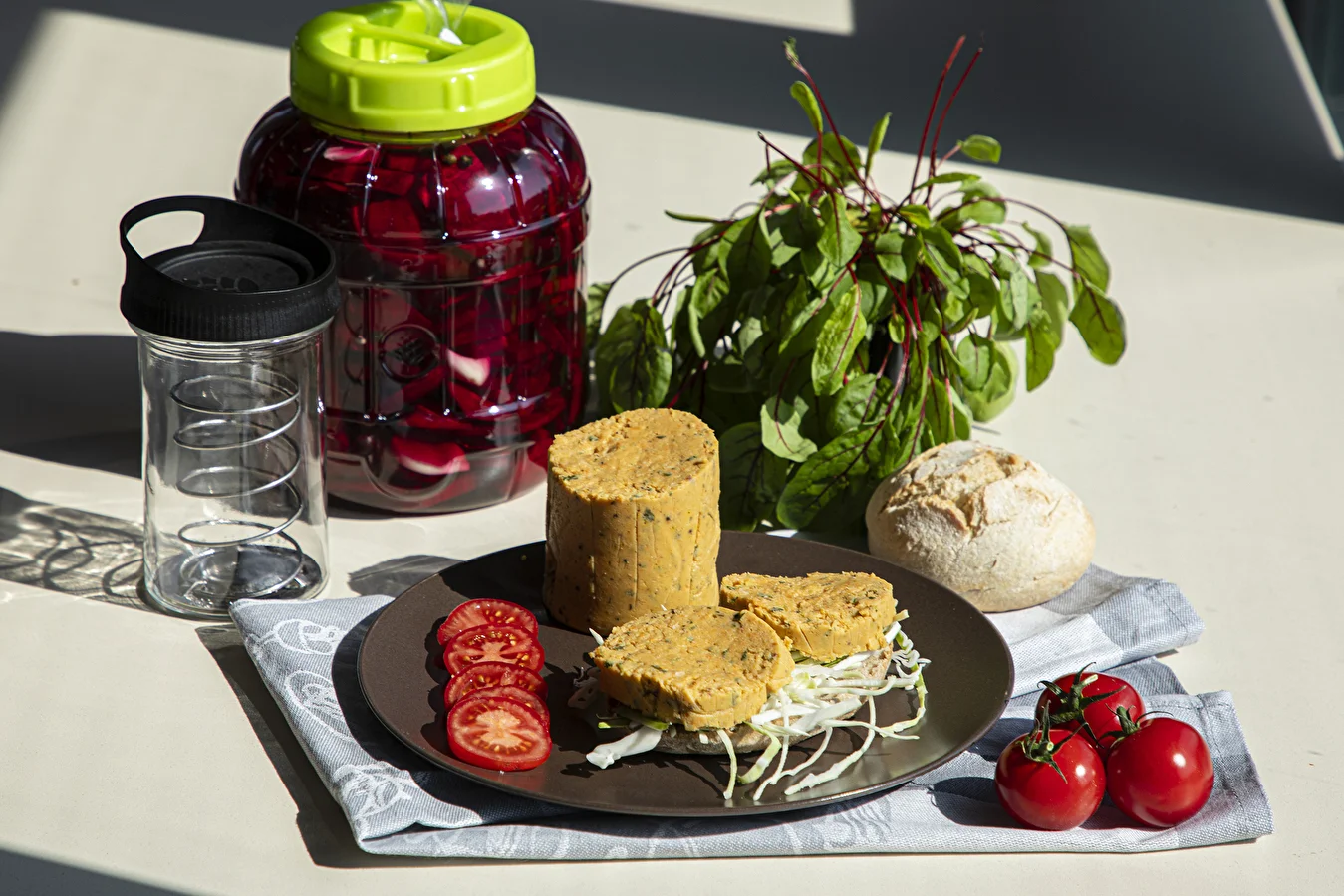 Postej fra skinkekoger – vegetarisk udgave