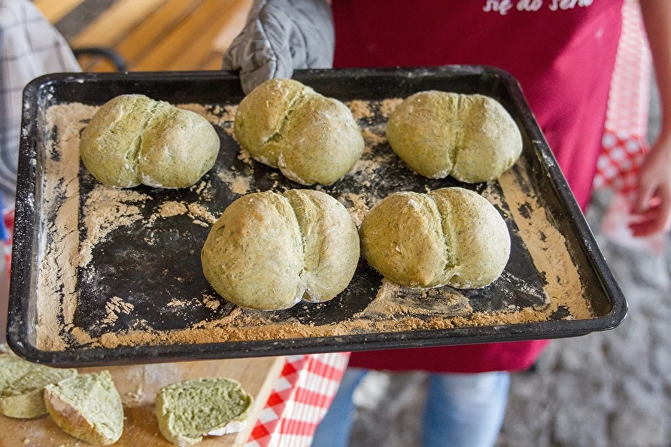 Spinatbrød / Spinatboller