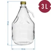 3L Dama vinballon med låg - 4 