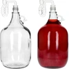 4 x Dame 5L med prop og gæringsrør og låg - 4 