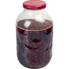 5L krukke med ornament låg bordeaux fi 100 - 4 