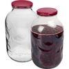 5L krukke med ornament låg bordeaux fi 100 - 5 
