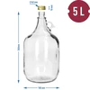 Dameballon 5 L med låg - 6 