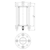 Destillatormodul - kig - fi 48,3mm længde 100mm - 7 