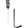 Elektronisk køkkentermometer (-50°C til +300°C) med etui, sort - 8 