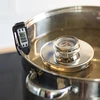 Elektronisk køkkentermometer (-50°C til +300°C) med etui, sort - 3 