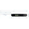 Elektronisk køkkentermometer, håndopladet - 8 