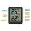 Elektronisk rumtermometer, sort - 12 