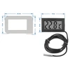 Elektronisk termometer i ramme - til destillatorer (-50°C til +110°C) - 3 