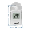 Elektronisk termometer med sugekop (-20°C til +50°C) - 3 