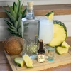 Essens med Pina Colada smag til 4 L - 40 ml - 12 