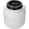 Fermenteringskrukke 10 L - hvid, med håndtag ['fermenteringskrukke til surkål', ' fermenteringskrukke', ' krukke til fermenterede grøntsager', ' fermentering', ' kål', ' agurker', ' til agurker', ' stentøj', ' stentøjskrukke med låg', ' krukke med låg']