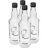 Flaske 0,5 L med låg og tryk Citronlikør 4 stk - 2 