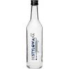 Flaske 0,5 L med låg og tryk Destilleret - 4 stk. - 5 