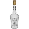 Flaske 0,5 L med låg og tryk Hjemmelavet likør - 4 stk. - 4 