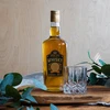 Flaske 0,5 L med skruelåg og 2-farvet tryk Whisky - 4 stk. - 9 