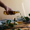 Flaske 0,5 L med skruelåg og 2-farvet tryk Whisky - 4 stk. - 10 