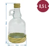 Flaske Gallone 0,5 L i fletning, med skruelåg - 2 