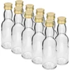 Flaske 'Maluch' med gyldent skruelåg, 40 ml, 10 stk. - 12 
