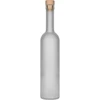 Flaske ”Frostet” 0,5 L med prop, 1 stk. ['halvlitersflaske', ' flaske til alkohol', ' flaske med prop', ' frostet flaske', ' satinmat flaske', ' ugennemsigtig flaske', ' flaske til likør', ' flaske til vodka', ' saft', ' aftapning af drikke', ' elegant flaske til likør', ' flaske med svampeprop', ' flasker til hjemmelavede drikke', ' alkoholflaske', ' dekorative flasker til alkohol', ' stilfulde flasker til bryllup', ' stilfuld halvlitersflaske', ' super flaske', ' premiumflaske']