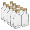 Flaske til likører lommelærke med skruelåg 200 ml 10 stk - 5 