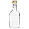 Flaske til likører lommelærke med skruelåg 200 ml 10 stk - 3 
