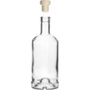 Gabinetflaske 0,5 L med kork - 2 