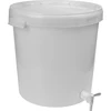 Gæringsbeholder 30 L med låg og hane - 8 