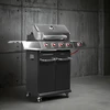 Gasgrill dragON BBQ101, 11,7 kW, sort-sølv - 4 
