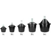 Glasballon til vin 5 L - i plastikkurv - 6 
