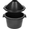 Glasballon til vin 5 L - i plastikkurv - 5 