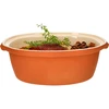 Glaseret romersk gryde 4,5 L (meander) - 12 